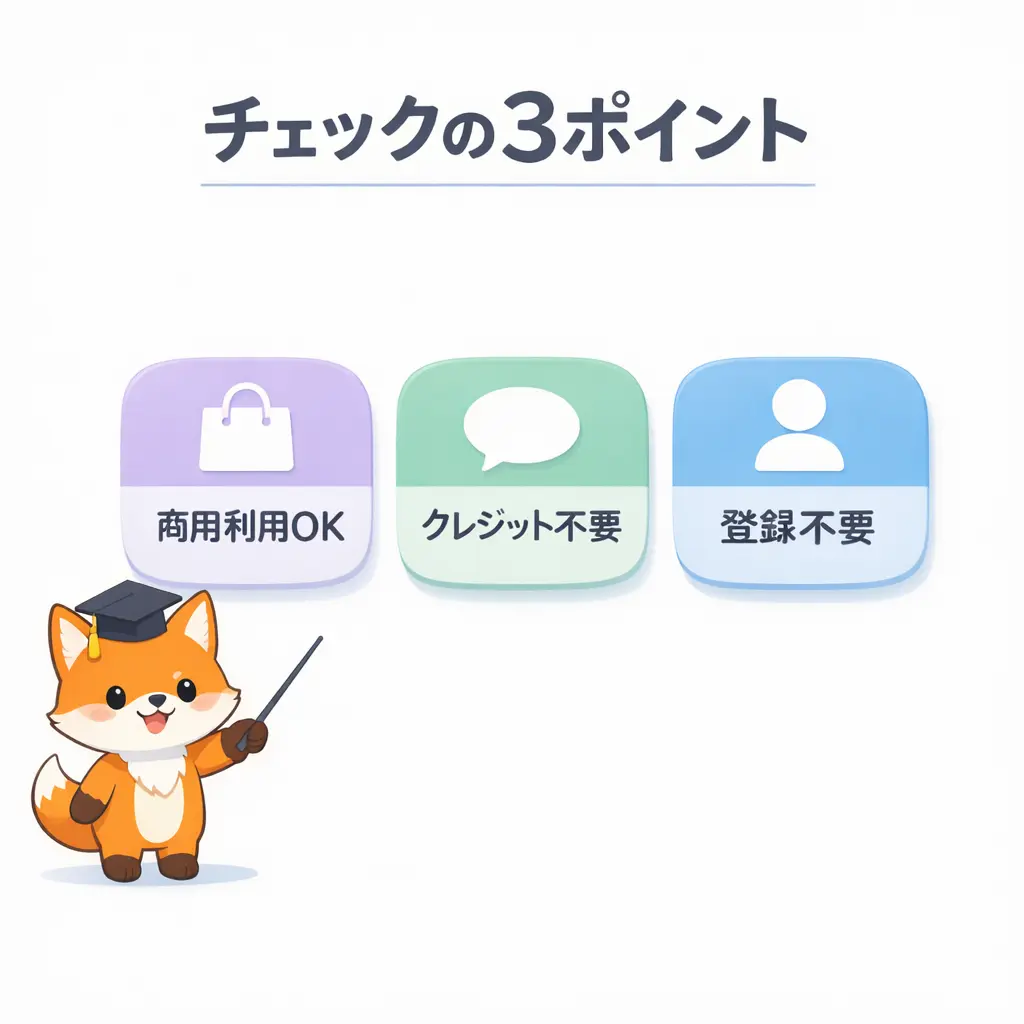 フリー動画素材サイトを選ぶ前に確認すべき3つのポイント - 動画 フリー素材
