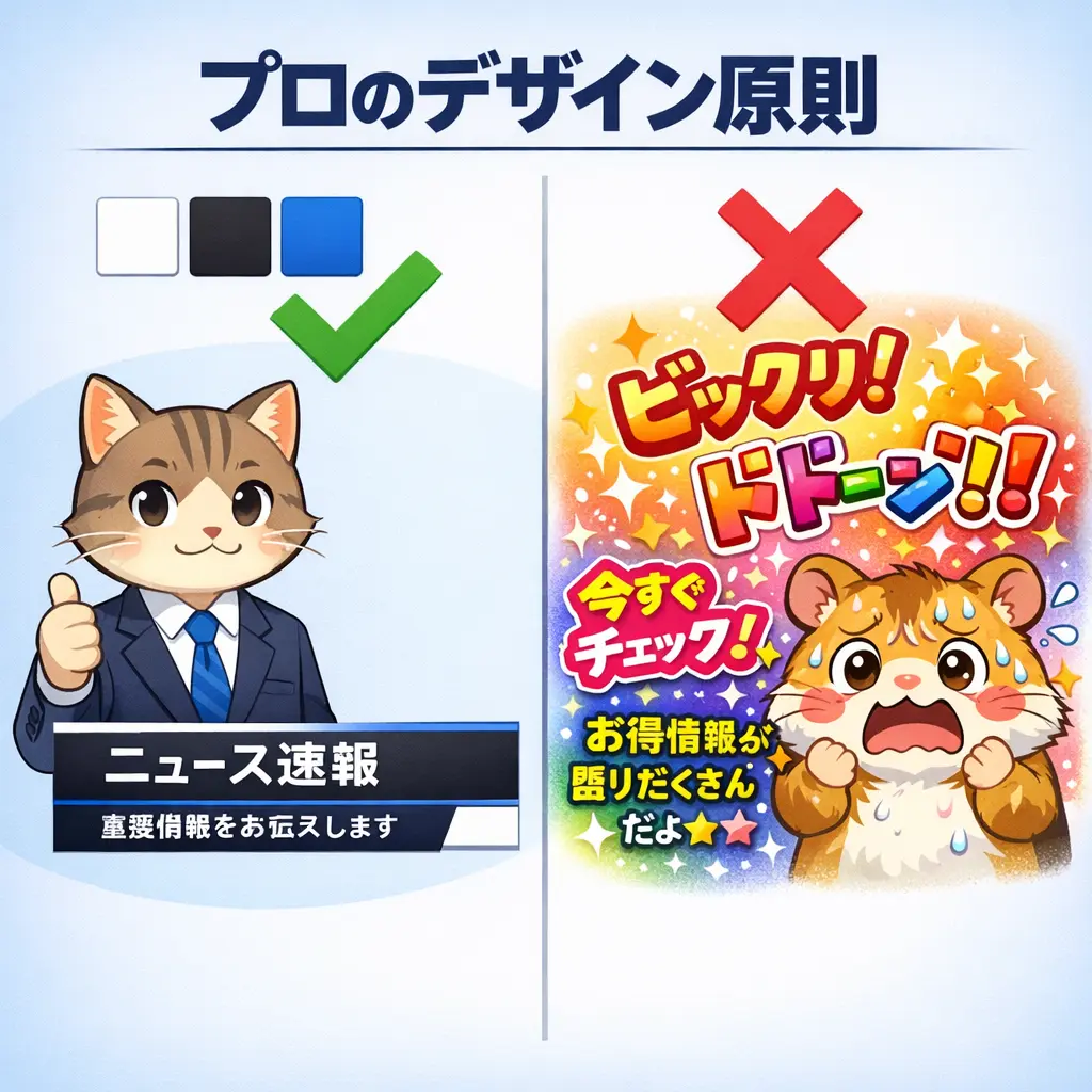 ニューステロップの種類と配置ルール - ニュース テロップ