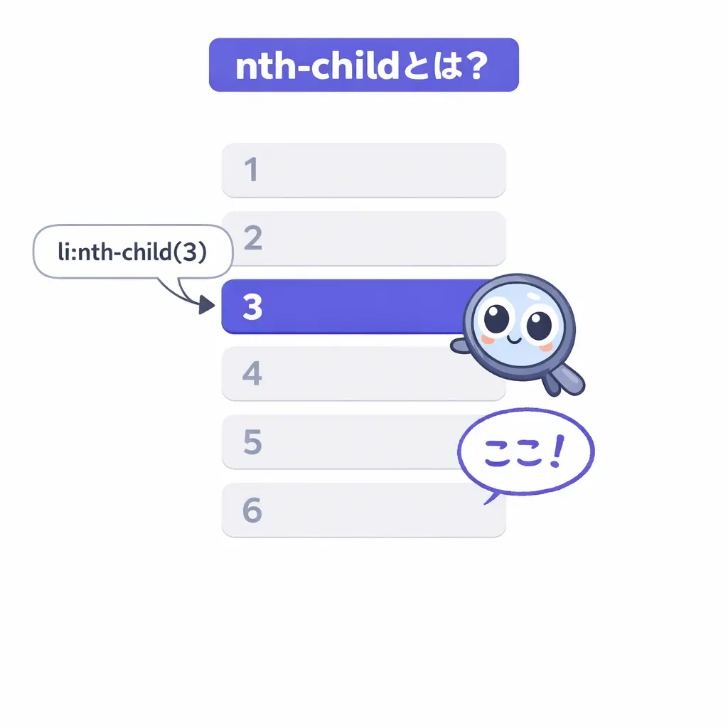 nth-childとは何か - nth-child