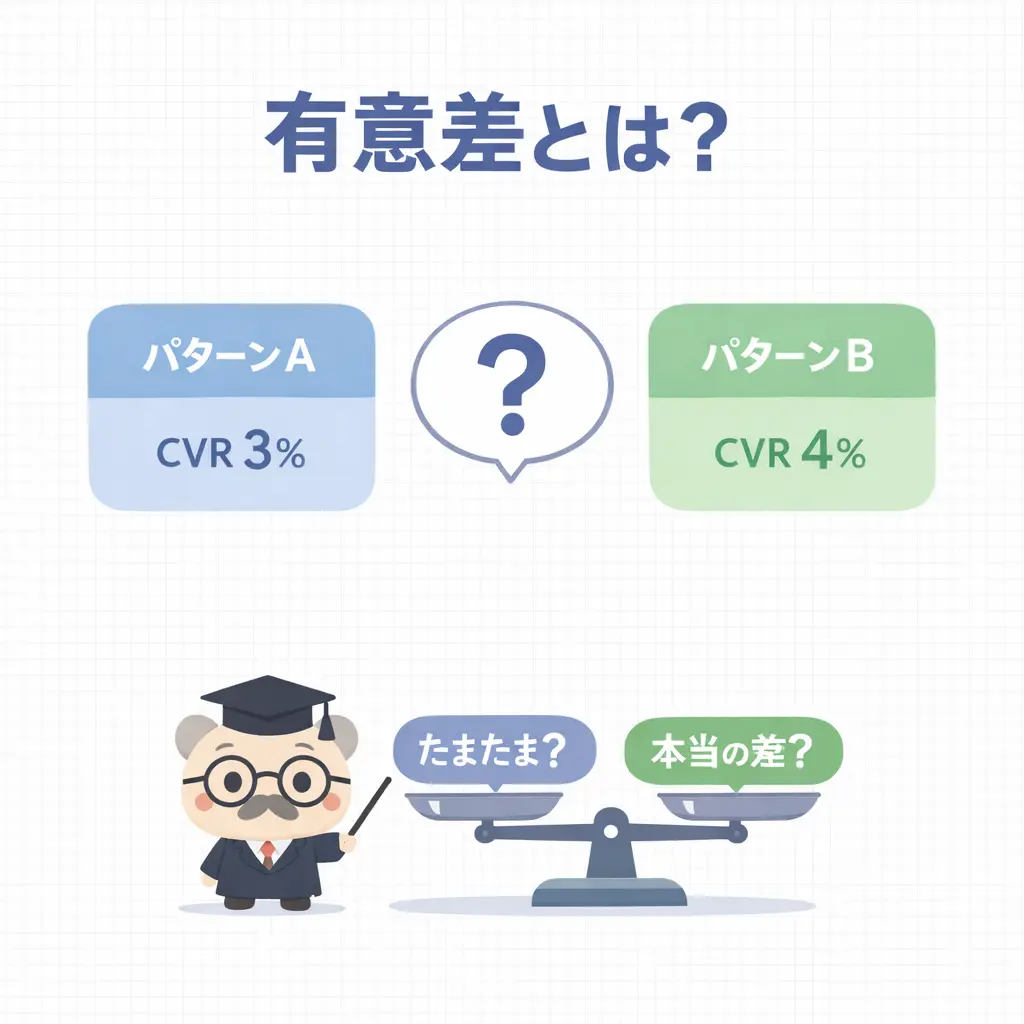 ABテストにおける有意差とは何か - abテスト 有意差
